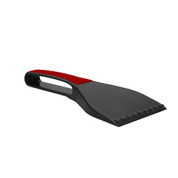 Eiskratzer Top Grip, perlgrau/standard-rot